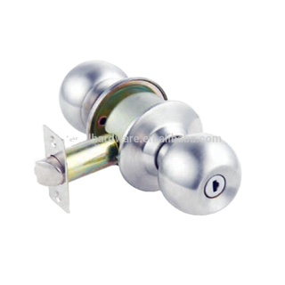 Perillas de puerta de doble cara de habitación de hotel de aleación de zinc de alta gama