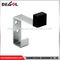 Venta caliente puerta de acero inoxidable montada creativa diferentes tipos únicos de tapones de puerta con gancho de ropa