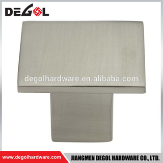Venta caliente perillas de gabinete cuadrado de aleación de zinc de alta calidad para cajón