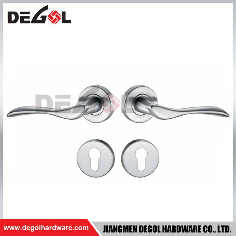Manija de puerta de acero inoxidable LH1019 19*135*1,0 mm para puerta