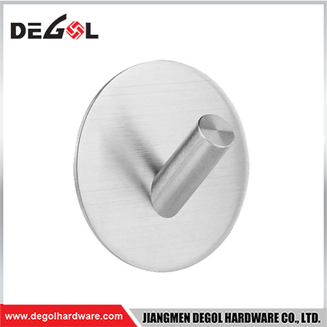 HKS1202 Gancho para garaje de una sola capa, ganchos para colgar sombreros montados en la pared, gancho para bata