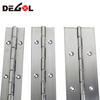 DH1025 Bisagra de piano continua de acero inoxidable para herrajes para muebles de alta calidad