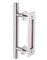 Manija de puerta de palanca de acero inoxidable para puerta residencial