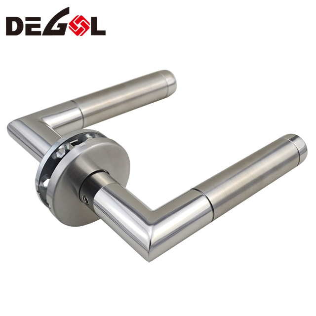 Cerradura de puerta de palanca de paso de lujo de alta calidad popular de acero inoxidable 201 cerradura de puerta alemana
