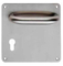 Nuevo diseño moderno cuadrado clásico ss304 manija de puerta de placa