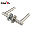 Manija de puerta de estilo moderno con diámetro de tubo de 19 mm / 22 mm