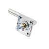 Manija de puerta con cubierta cuadrada de acero inoxidable