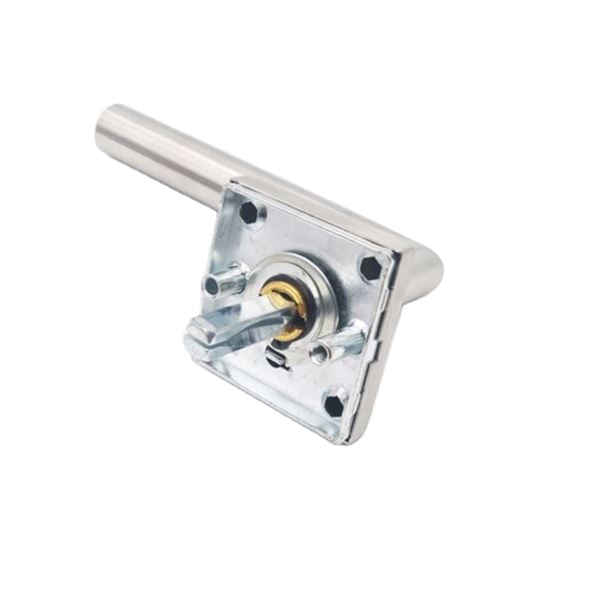 Manija de puerta de cubierta cuadrada de acero inoxidable