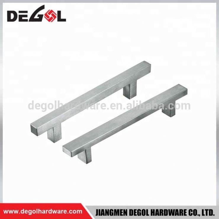 Tirador de muebles de acero inoxidable con barra en T con mejores ventas tirador de cocina