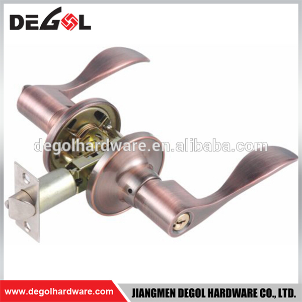 Nueva cerradura de manija de puerta tubular de palanca moderna de América del Norte