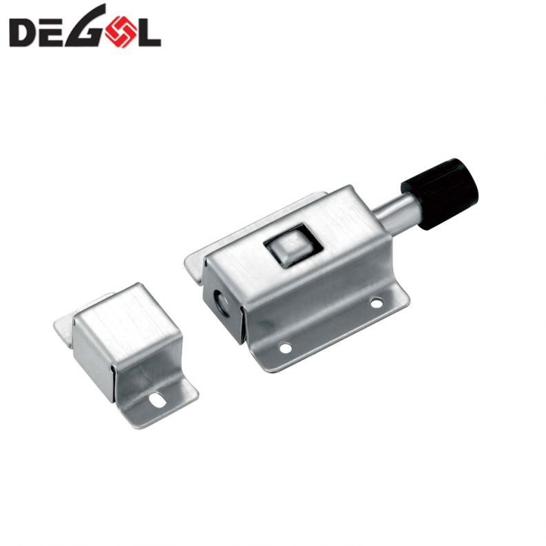 Venta caliente Medio Oriente tipos de acero inoxidable de seguridad de oro acabado de la puerta perno seguro