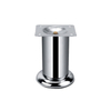 Patas de mesa de comedor elegantes muebles de oficina cromados patas de metal pata safa