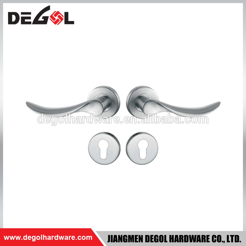Nuevos y modernos tiradores de acero inoxidable de estilo europeo para precios de puertas interiores