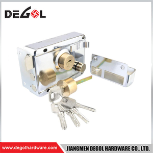 Hardware resistente de la cerradura de puerta de la seguridad del defensor de la cerradura del borde del solo cilindro RL03