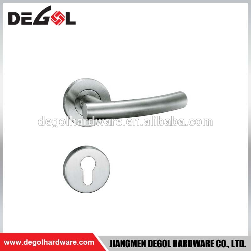 Manija de puerta china Manija de puerta de vidrio de acero inoxidable Herrajes de construcción de lujo Manija de puerta de zinc exterior