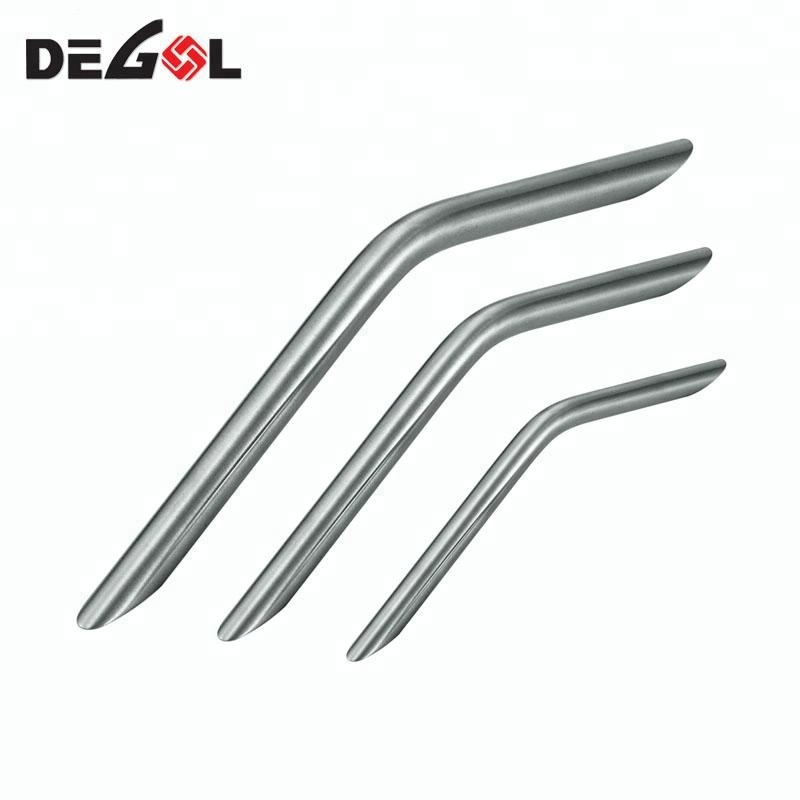 tirador de cocina de cajón sólido de acero inoxidable para muebles