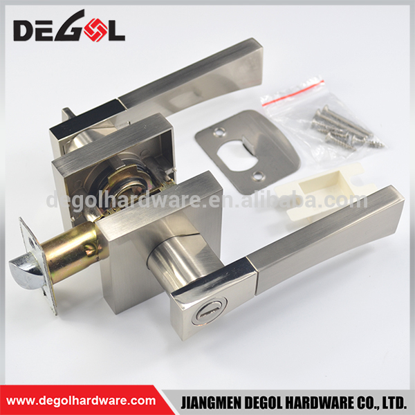 Manijas de puertas industriales cerraduras conjunto de palanca interior bloqueo de manijas de puerta