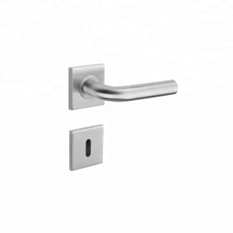 Manijas de puerta cuadradas internas de acero inoxidable de nuevo estilo