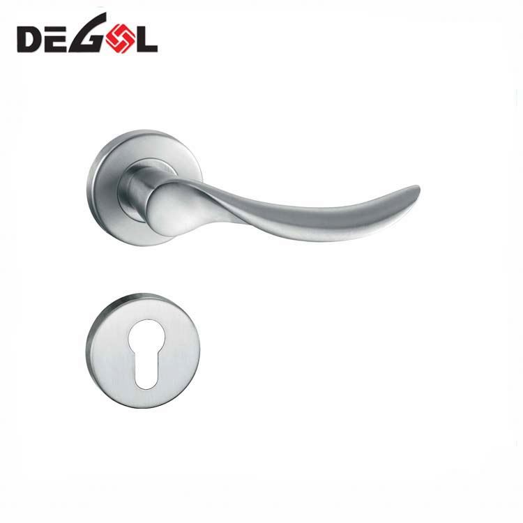 Manija de puerta de aleación de zinc y ZAMAC para manija de puerta de Turquía