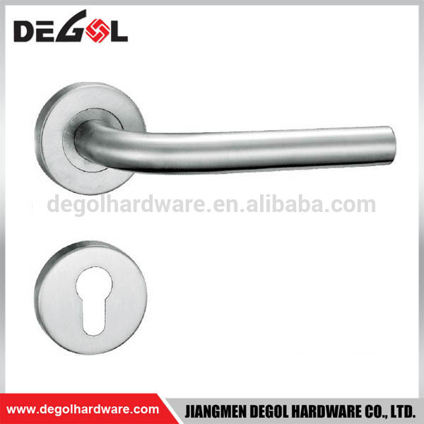 tirador de puerta de tubo redondo de lujo de alta gama