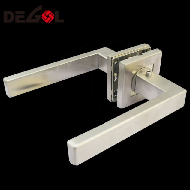 Tirador de puerta con pie Cromo Hardware de puerta Tiradores y cerraduras
