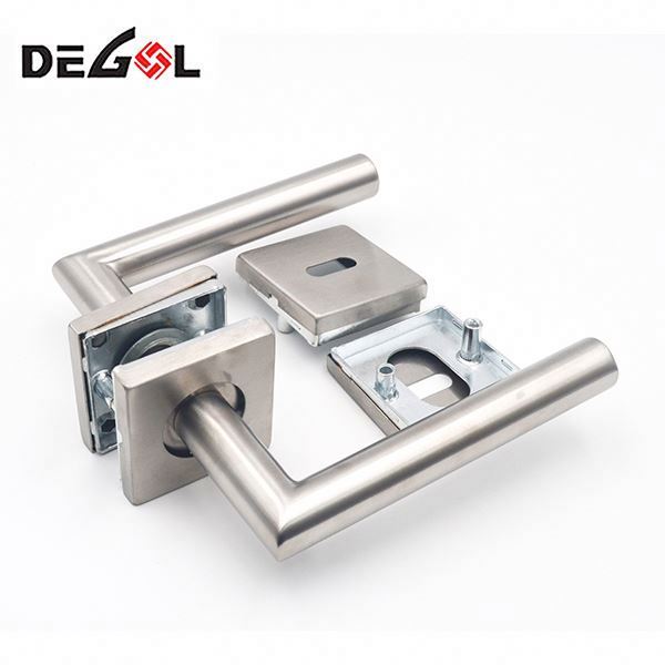 Tirador de puerta con pie Cromo Hardware de puerta Tiradores y cerraduras