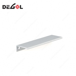 Tirador de perfil de borde de aluminio de buena calidad para gabinete de cocina