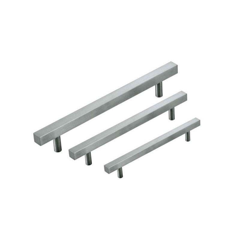 Tirador de acero inoxidable de alta calidad con barra en T
