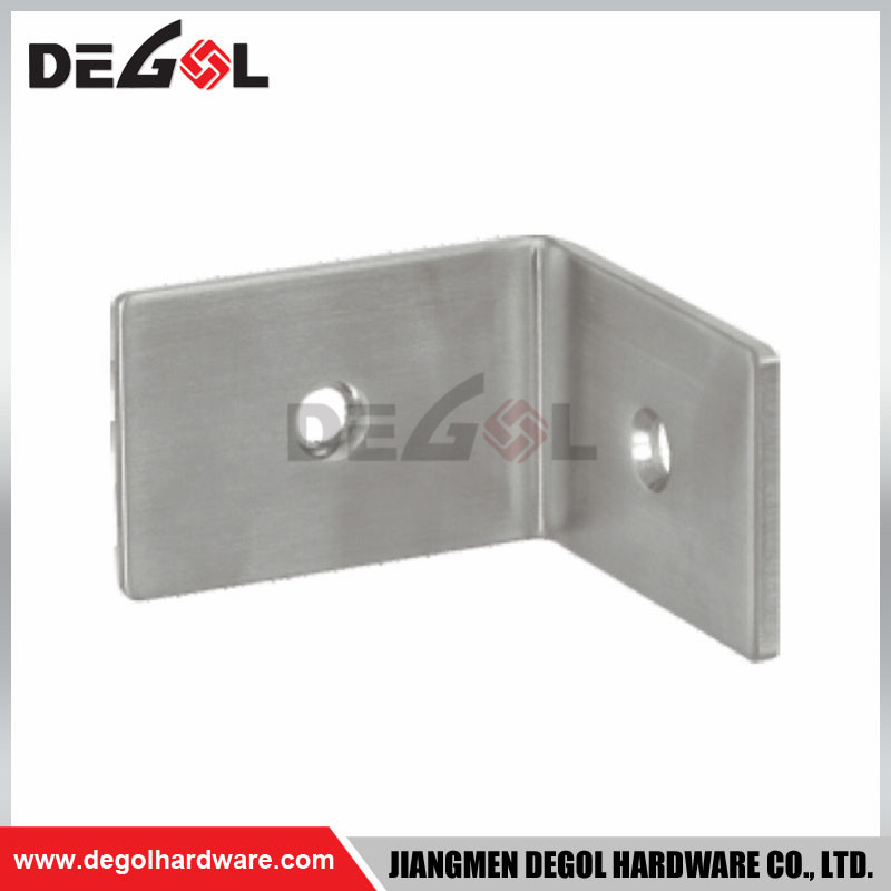 Soporte de estante montado en la pared de acero inoxidable en forma de U para baño y partición