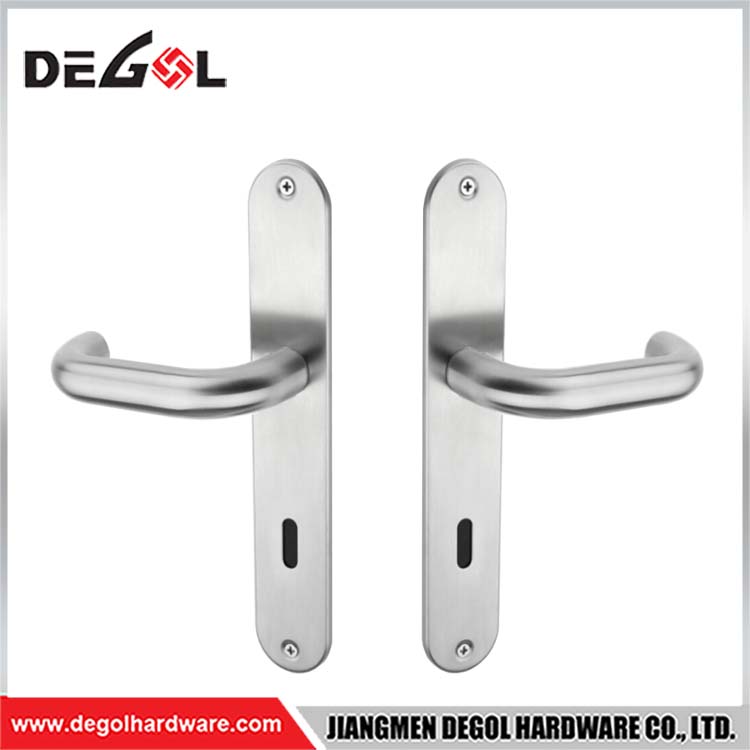 Nueva llegada Palanca de cubierta de zinc Manija de puerta Cerradura de hardware en placa