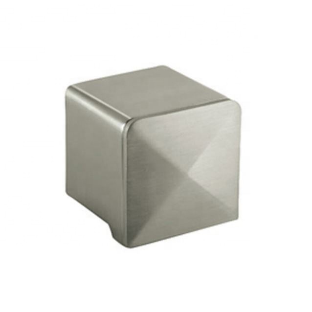 Perilla de cerradura de puerta de baño de baño de doble cara en forma escandinava