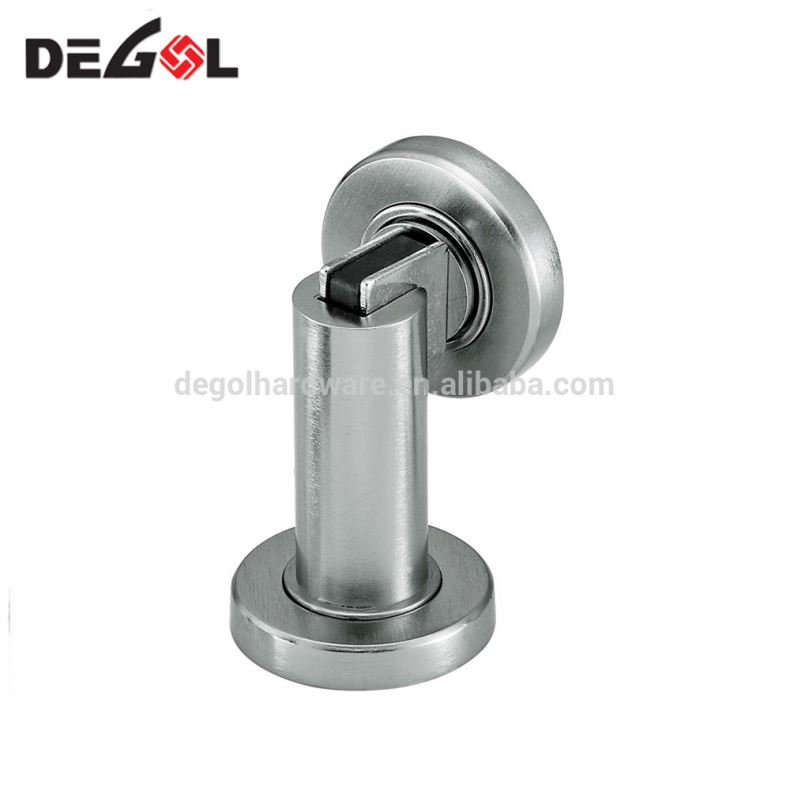 China Degol hardware precio de fábrica de alta calidad de acero inoxidable 304 tapón de puerta montado en el piso