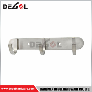 Buena venta de gancho decorativo de zinc para pared de metal S