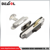 SL1036 Cerradura de puerta corrediza de aluminio con contraseña, estrecha, de aluminio, moderna y lujosa, de 85 mm Cerradura de puerta corrediza de acero inoxidable de diseño moderno con cuerpo de material de zinc 