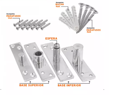 Bisagras de puerta con bisagra pivotante de acero inoxidable fabricadas en China