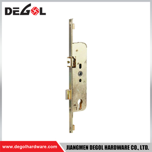 Cuerpo de cerradura de doble lengüeta de acero inoxidable dorado de 460*52*16 mm suministrado en China