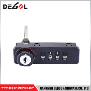 DL0050 Herrajes para muebles Cerradura de paso Cerradura de cajón de montaje lateral con llave