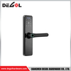 SML07 Manija de puerta de aleación de zinc Cerradura inteligente Negro mate / Plata satinada