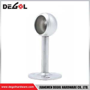 Riel de acero para guardarropa con tubo colgante para muebles WF1025, herrajes para guardarropa con brida