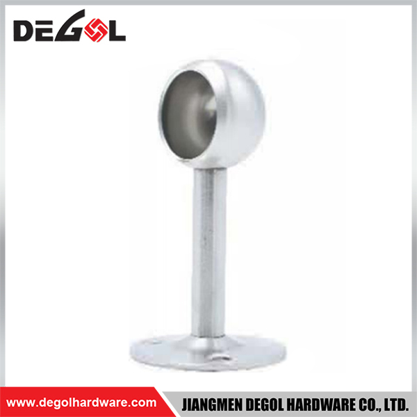 Riel de acero para guardarropa con tubo colgante para muebles WF1025, herrajes para guardarropa con brida