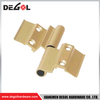 WHS1068 Bisagras de aluminio doradas resistentes a la intemperie para ventanas exteriores