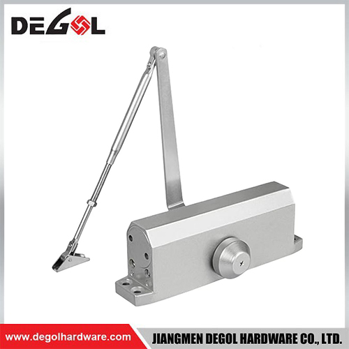 Muelle de puerta ajustable hidráulico de seguridad DCL1001 con puntales de gas Cierrapuertas automático con resorte oculto de arriba