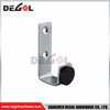 Tope de puerta de goma de acero inoxidable DS1031