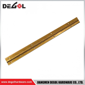 Acero inoxidable resistente de la bisagra del piano del grado industrial para las puertas del taller de la fábrica