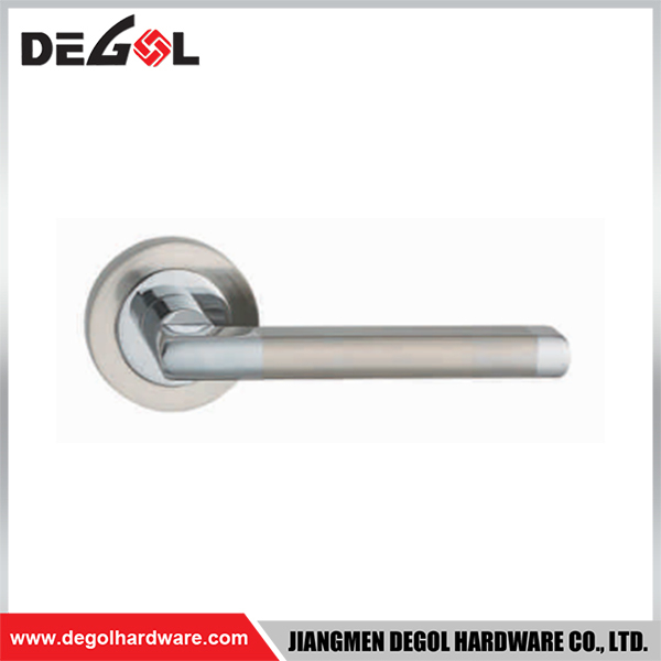 Elegante tirador de puerta de zinc y aluminio, aleación de primera calidad, realza el estilo de tu puerta