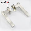 Manijas de puerta forjadas de hierro forjado de acero inoxidable