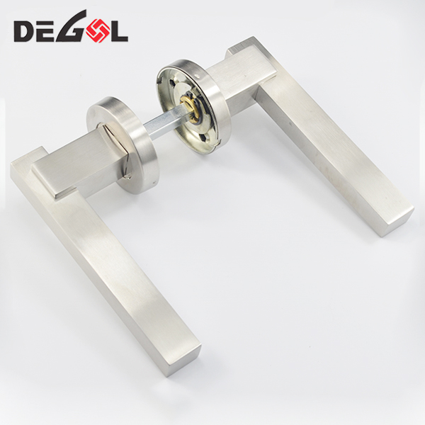 Manijas de puerta forjadas de hierro forjado de acero inoxidable