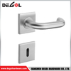 LH1122 Manijas de puerta rústicas de palanca sólida de acero inoxidable de nuevo estilo con roseta 