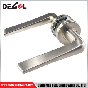 Manijas de palanca de puerta LH1064 SS304 para manija de acero inoxidable de fundición a presión sólida marina