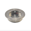 Gran oferta, tiradores ocultos redondos de acero inoxidable para muebles de gabinete, manija de puerta